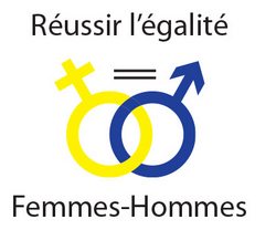 logo avec symbole féminin et masculin